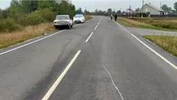 На Волині двоє неповнолітніх в'їхали в «жигулі» (фото)