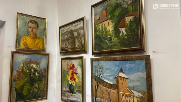 Понад 70 робіт Миколи Черенюка показали на виставці у Луцьку (фото)
