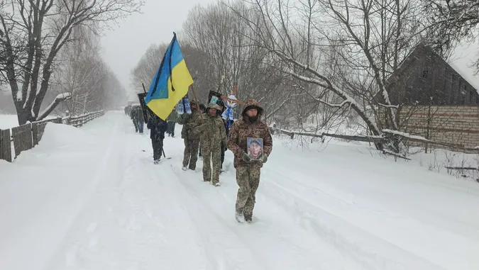 На Волині попрощалися з воїном із Херсонщини Андрієм Петренком (фото)