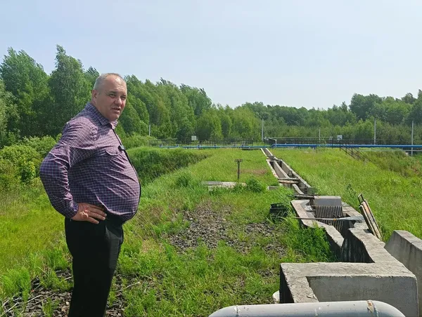 Анатолій Стрункін, директор КП Добробут на очисних спорудах у Шацьку