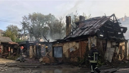 У Луцьку ліквідували пожежу біля міськради (фото)