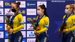 Волинянка виборола "бронзу" у командному спринті на чемпіонаті Європи з велоспорту (фото)