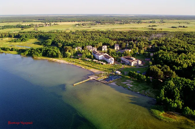 Показали, як виглядав Світязь з польоту 15 років тому (фото)