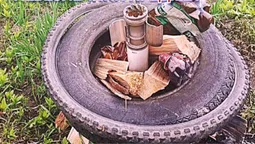 Ледь не сталася трагедія: на Волині люди хотіли підпалити залишки ракети (фото)