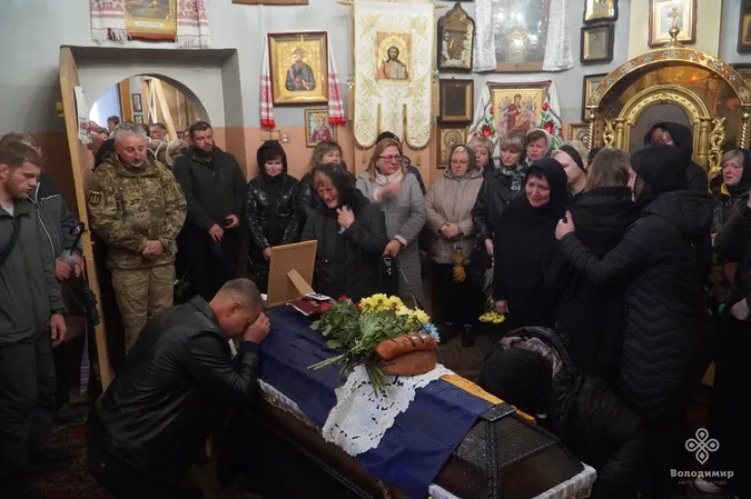 На Волині попрощалися із загиблим захисником Павлом Ковальчуком (фото)