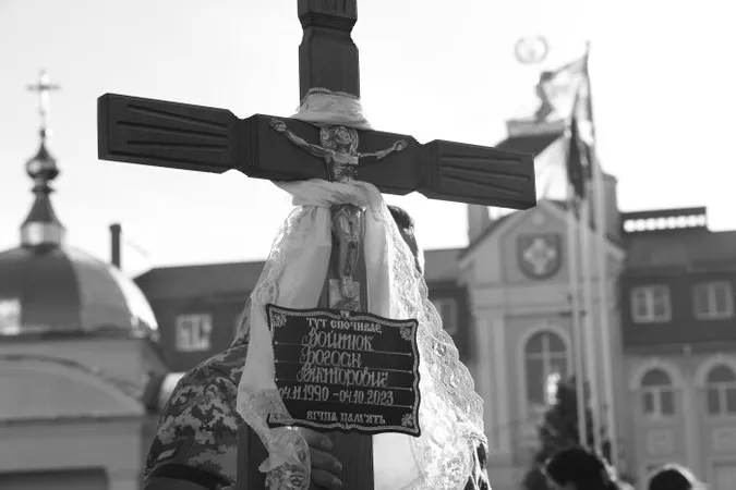 У Луцьку попрощалися із загиблим на Запоріжжі Богданом Войтюком (фото)