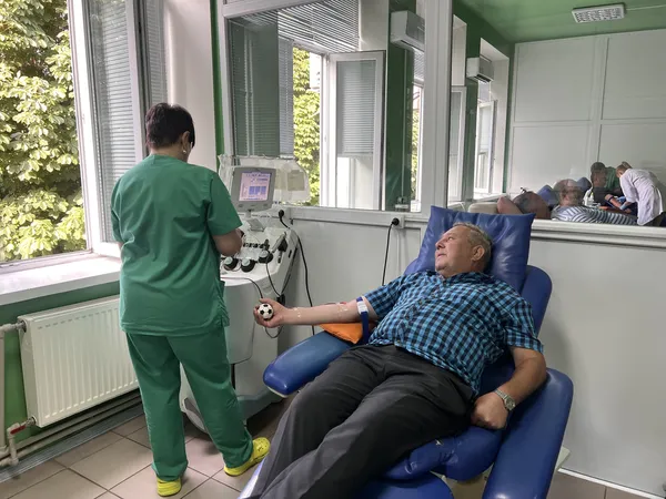 Працівники «Газмережі» здали понад 7 літрів крові для поранених воїнів (фото)