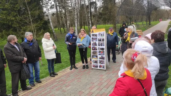 У  луцькому парку висадили квіти до 35-ої річниці  аварії на ЧАЕС
