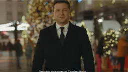 Побажав миру: Зеленський привітав українців із Різдвом (відео)