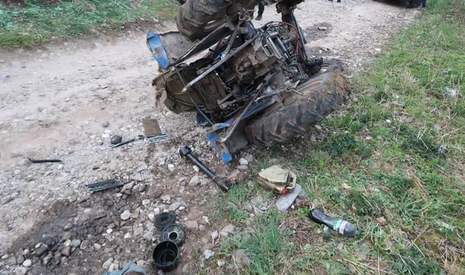 На Волині трактор злетів у кювет і перекинувся – водій загинув