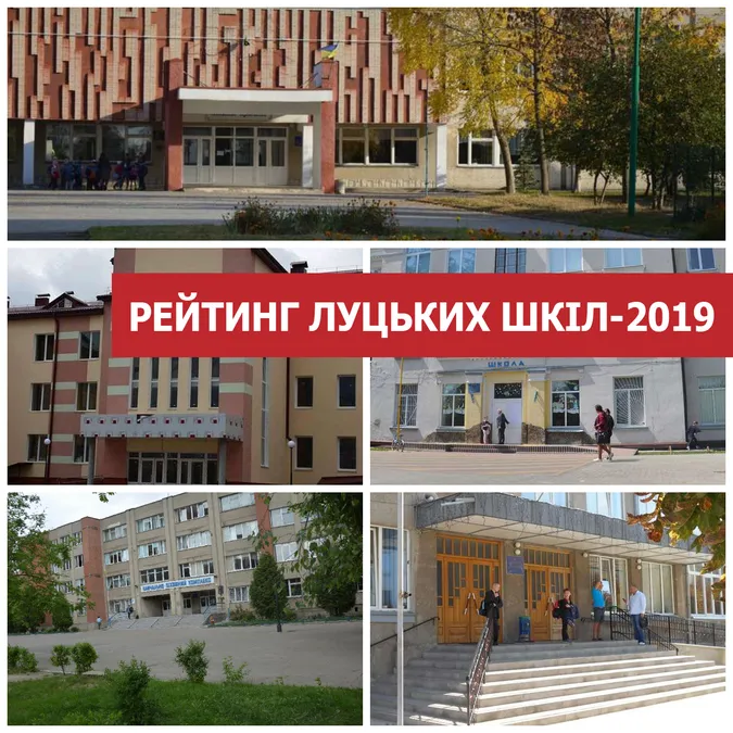 РЕЙТИНГ ЛУЦЬКИХ ШКІЛ-2019
