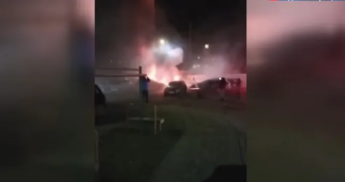 Шок у Ковелі: школяр із Києва підпалив військове авто і уник відповідальності (відео)