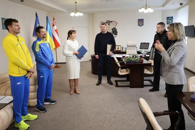 Їхні імена вже вписані в історію світового спорту: у Луцьку відзначили двох дефлімпійців