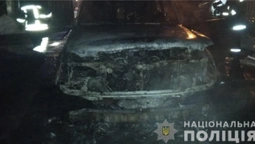 У Ковелі бізнесмену підпалили Lexus: подробиці (фото)