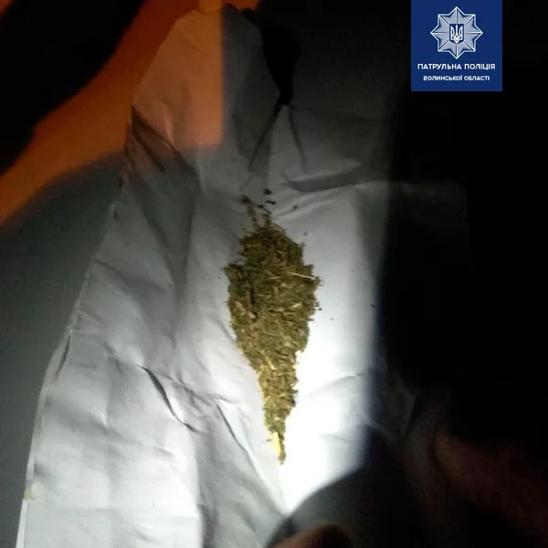 За 2 дні патрульні у Луцьку засікли трьох чоловіків із наркотиками (фото)