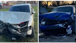 Водійку забрала «швидка»: під Володимиром зіткнулися Opel та Skoda (фото)