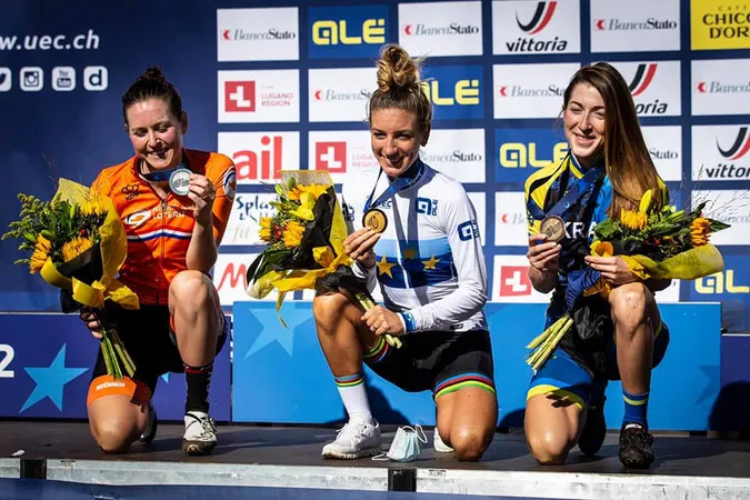 Лучанка стала бронзовою призеркою чемпіонату Європи з маунтенбайку