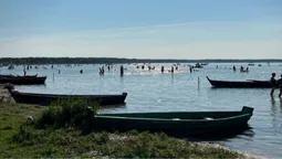 Спека, прохолодна водичка і качечки: як минають останні літні дні на Світязі (фото)
