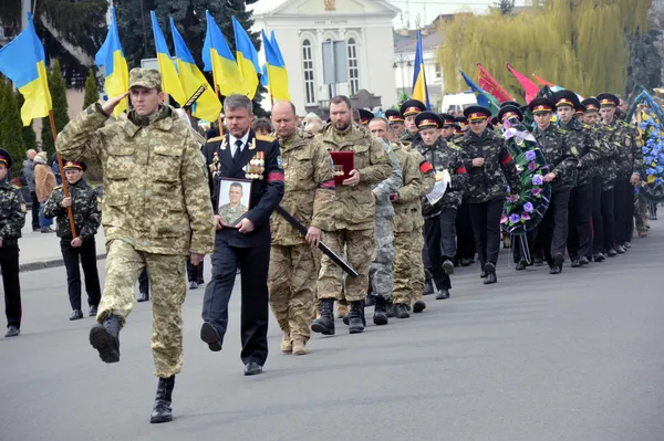 Як Луцьк прощався з «айдарівцем» Олегом Твердохлібом (фото)
