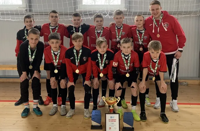 Луцький «Любарт» U-13 – чемпіон України з футзалу