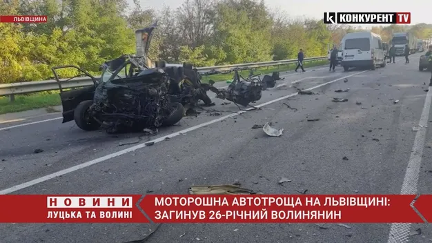 У страшній ДТП на автодорозі Київ – Чоп загинув волинянин (відео)