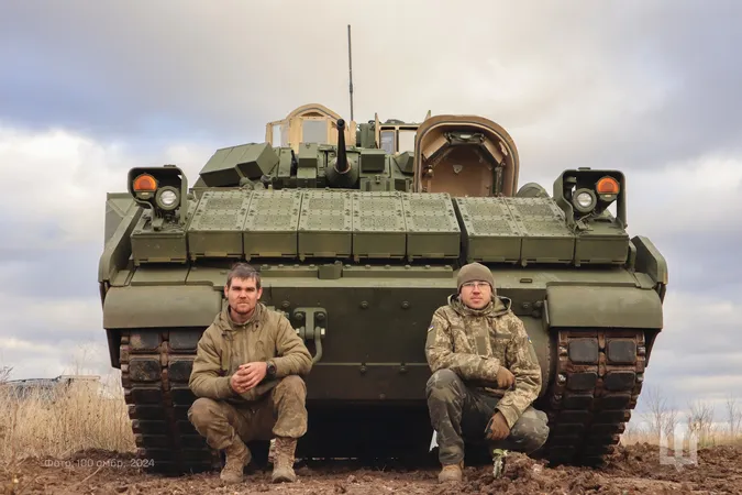 Волинська «сотка» отримала американські Bradley (фото)