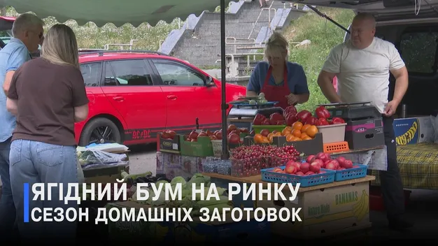 Скільки коштують ягоди на ринку у Луцьку – ціни шокують людей (відео)