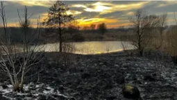 Волинь – у вогні: через паліїв ландшафти нагадують пекло (фото)