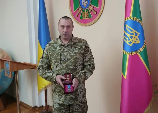 Двох прикордонників з Волині нагородили медалями «За військову службу Україні» (фото)