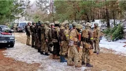 Волинські тероборонівці не припиняють навчання на українсько-білоруському кордоні (фото, відео)