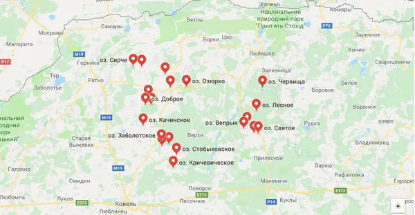 Відпочинок на волинських озерах: умови та ціни (фото)