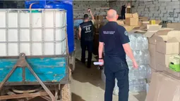 У Торчині на підпільному заводі підробляли елітний алкоголь (фото)