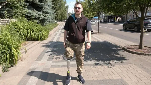 Ветеран у Луцьку