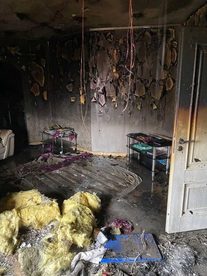Через обігрівач у Липинах загорівся будинок (фото)