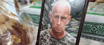 Помер від важких поранень: у Ковелі попрощалися з воїном Валентином Колочуном (фото)