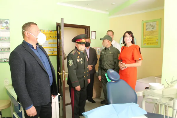 У санітарному відділенні Луцького прикордонного загону облаштували палати