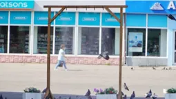 Буде спека: в центрі Володимира поставили «мокру шибеницю» (фото)