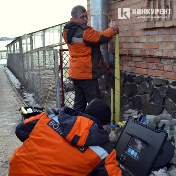 «Волиньгаз» проводить інспекції за допомогою відеозонду