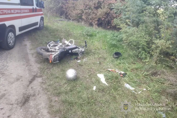 Моторошна аварія на Волині: зіткнулися два мотоцикли, жінка – в реанімації (фото)
