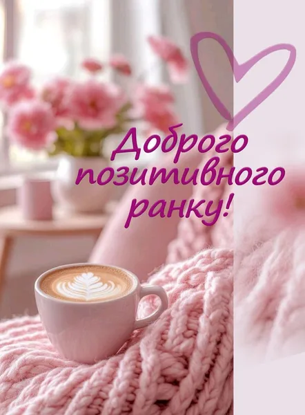 ☕️Добрий ранок: милі картинки та побажання для вас і ваших рідних