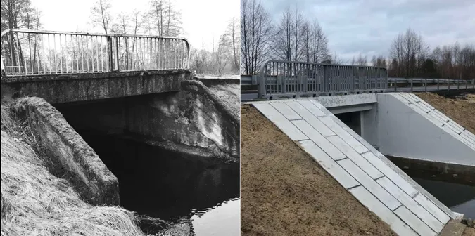 На Волині полагодили міст, який не знав ремонту понад 50 років (фото)