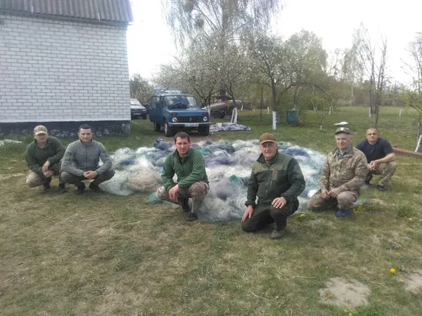 На Волині вилучили понад 100 рибальських сіток на одному озері (ФОТО, ВІДЕО)