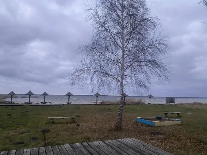 Крижаний берег і таємнича глибина: показали фото зимового Світязю