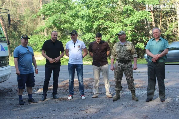 Світязь приймав пілотів з луцького аеродрому 