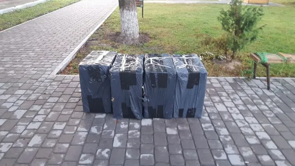 На Волині знайшли більше 30 ящиків контрабандних сигарет (фото)