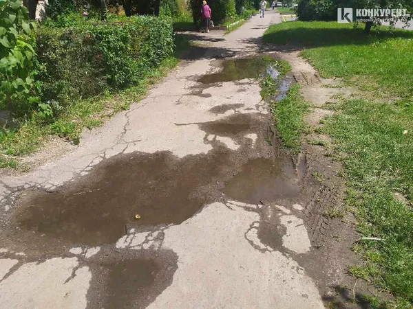 У Луцьку просять облаштувати тротуар на Воїнів-афганців (фото)