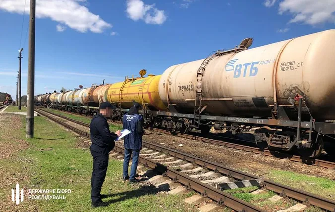 На Чернігівщині арештували білоруський залізничний ешелон з дизпаливом (фото, відео)