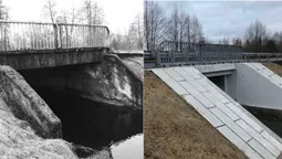 На Волині полагодили міст, який не знав ремонту понад 50 років (фото)