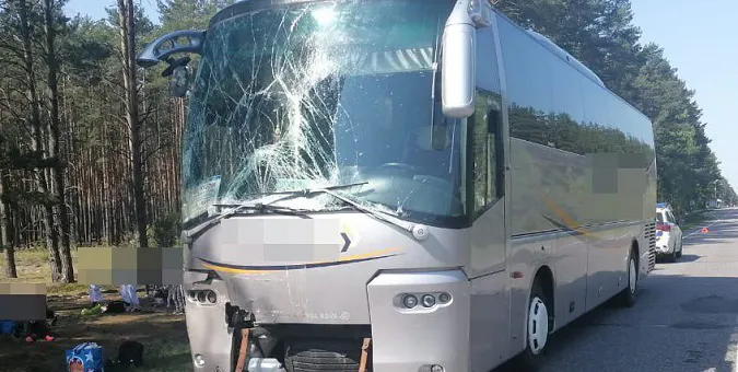 На Волині зіткнулися два автобуси з пасажирами – є потерпілі (відео)