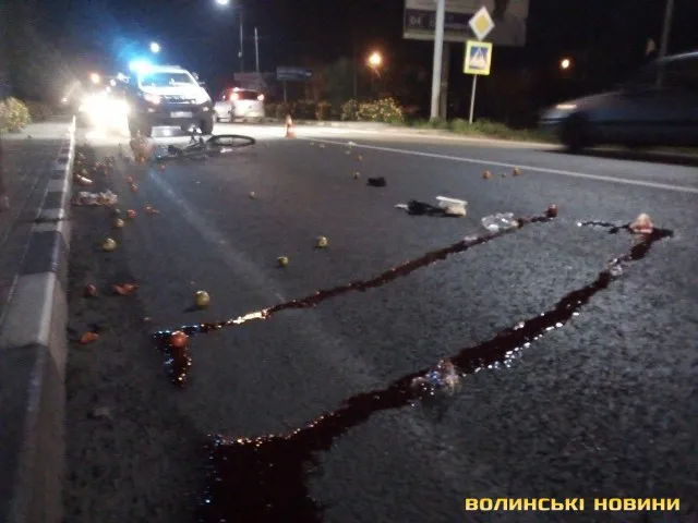 Під Луцьком іномарка збила на смерть велосипедиста (фото)
